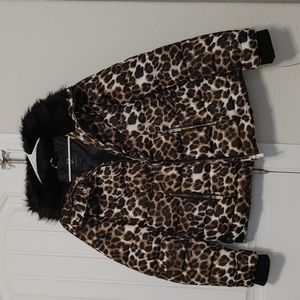 New York & Company Leopard Jacket